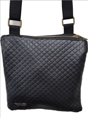 Custom Handmade Diamond-Quilted Crossbody Bag